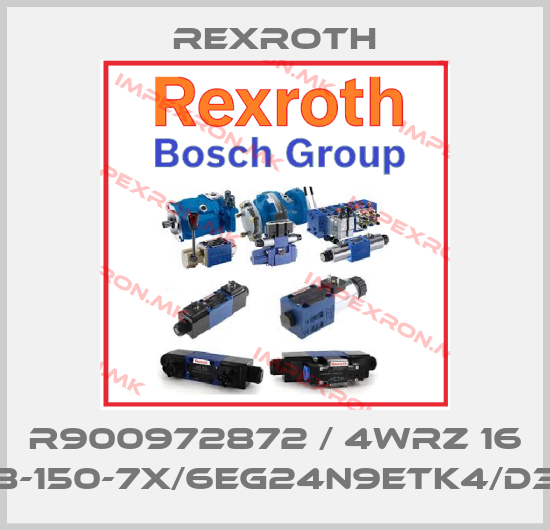 Rexroth-R900972872 / 4WRZ 16 W8-150-7X/6EG24N9ETK4/D3Mprice