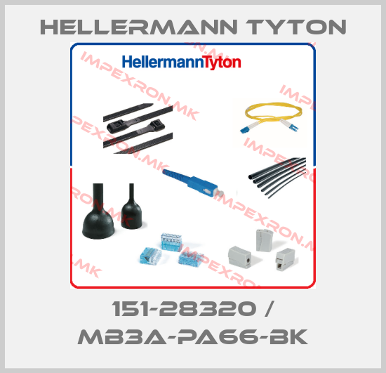Hellermann Tyton-151-28320 / MB3A-PA66-BKprice