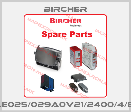 Bircher-ELE025/029A0V21/2400/4/8Kprice