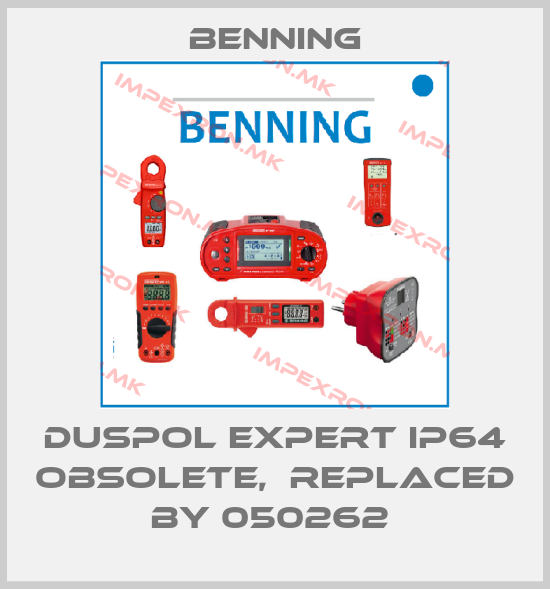Benning-Duspol expert IP64 OBSOLETE,  replaced by 050262 price