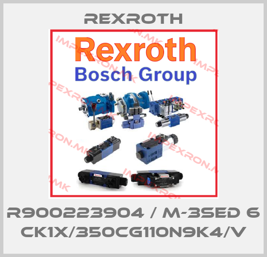 Rexroth-R900223904 / M-3SED 6 CK1X/350CG110N9K4/Vprice