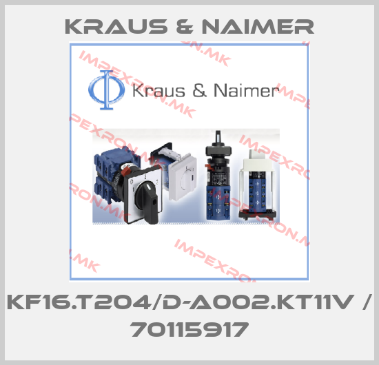 Kraus & Naimer-KF16.T204/D-A002.KT11V / 70115917price