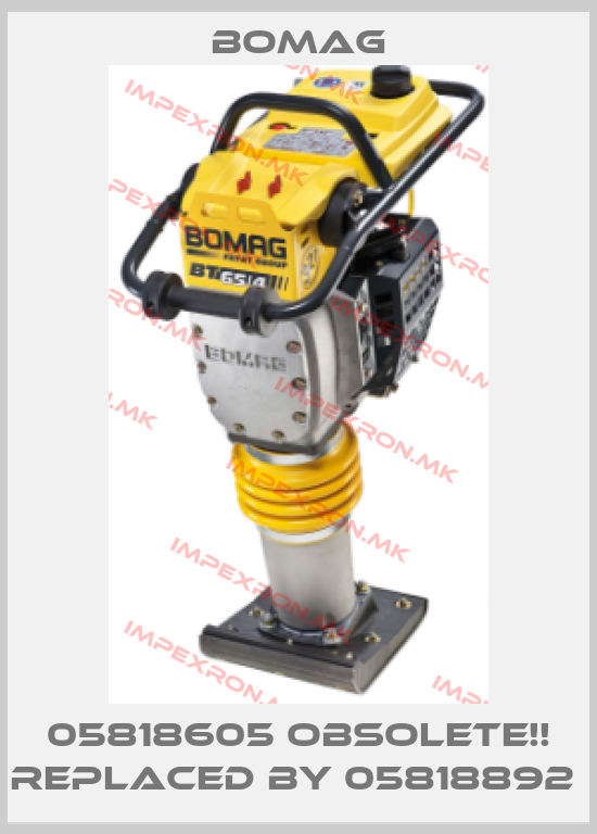 Bomag-05818605 Obsolete!! Replaced by 05818892 price