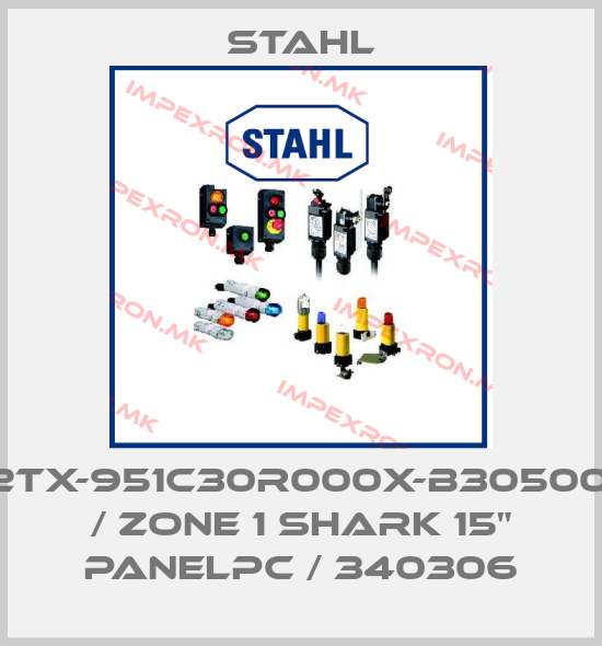 Stahl-ET-438-2TX-951C30R000X-B30500000000 / Zone 1 Shark 15" PanelPC / 340306price