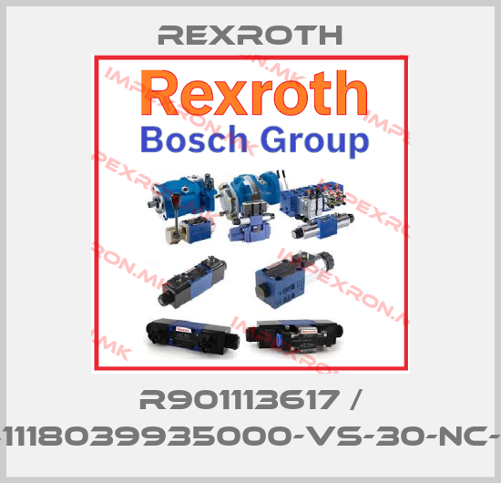 Rexroth-R901113617 / 041118039935000-VS-30-NC-35price