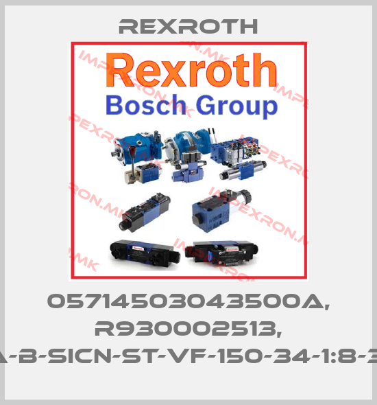 Rexroth-05714503043500A, R930002513, VAA-B-SICN-ST-VF-150-34-1:8-35-Bprice