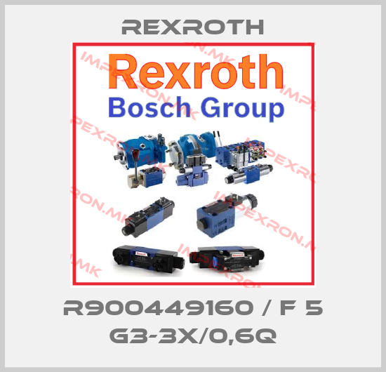 Rexroth-R900449160 / F 5 G3-3X/0,6Qprice