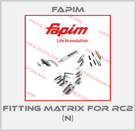 Fapim-Fitting matrix for RC2 (N)price