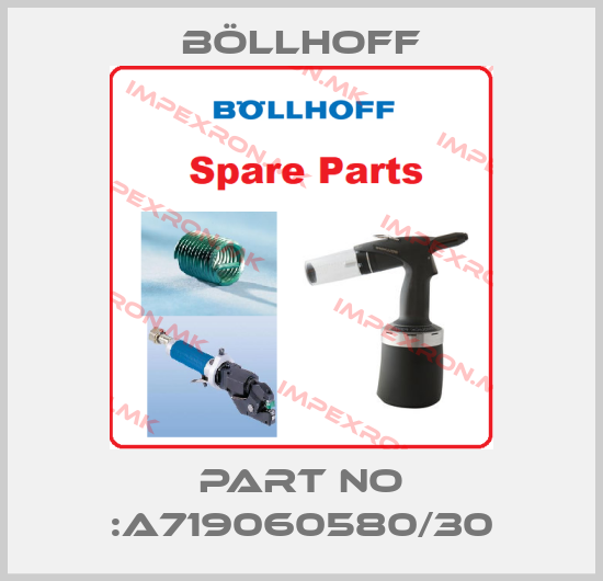 Böllhoff-Part no :A719060580/30price