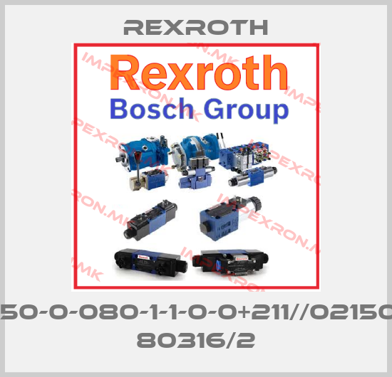 Rexroth-RSP20/50-0-080-1-1-0-0+211//0215022487- 80316/2price