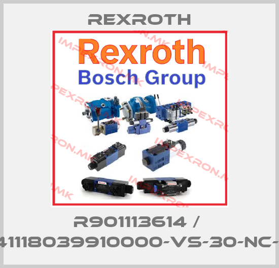 Rexroth-R901113614 /  041118039910000-VS-30-NC-10price