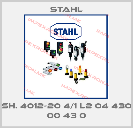 Stahl-SH. 4012-20 4/1 L2 04 430 00 43 0price