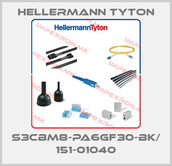 Hellermann Tyton-S3CBM8-PA6GF30-BK/ 151-01040price