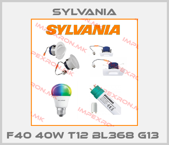 Sylvania-F40 40W T12 BL368 G13 price