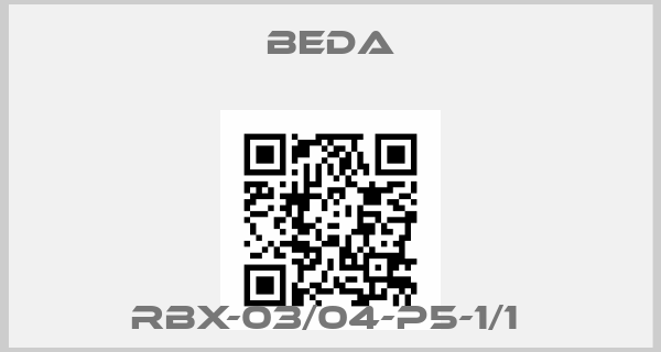 BEDA-RBX-03/04-P5-1/1 price