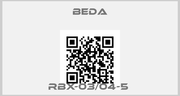 BEDA-RBX-03/04-5 price