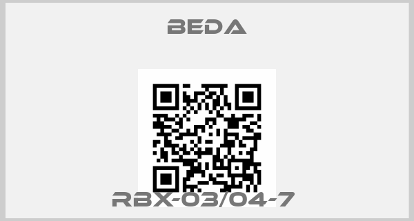 BEDA-RBX-03/04-7 price