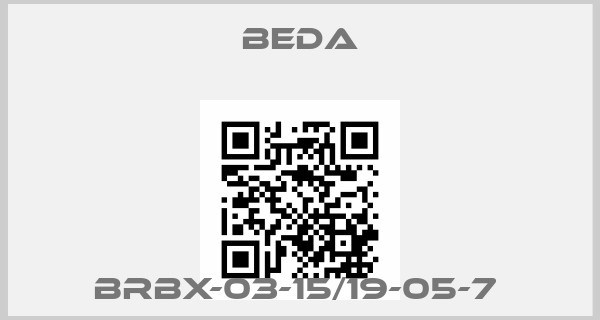 BEDA-BRBX-03-15/19-05-7 price