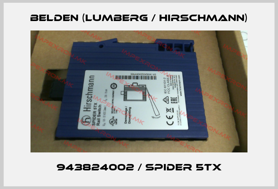 Belden (Lumberg / Hirschmann)-943824002 / SPIDER 5TXprice