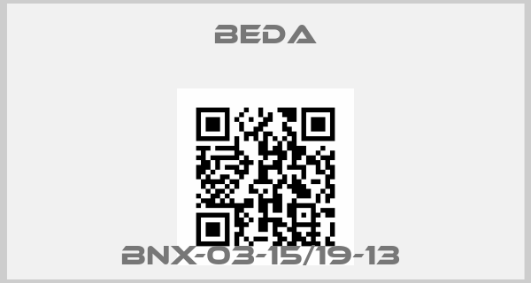 BEDA-BNX-03-15/19-13 price