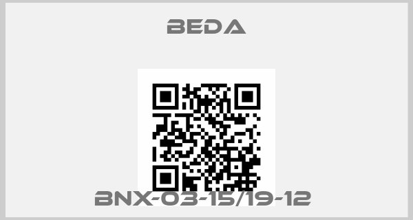 BEDA-BNX-03-15/19-12 price