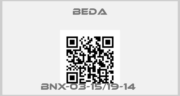 BEDA-BNX-03-15/19-14 price
