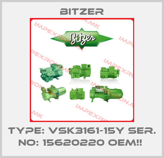 Bitzer-Type: VSK3161-15Y Ser. No: 15620220 OEM!! price