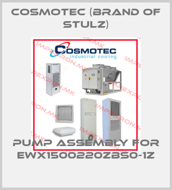 Cosmotec (brand of Stulz)-pump assembly for EWX1500220ZBS0-1Zprice