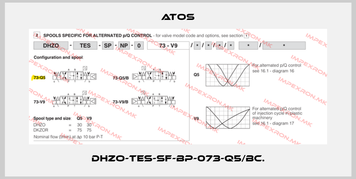 Atos-DHZO-TES-SF-BP-073-Q5/BC.price