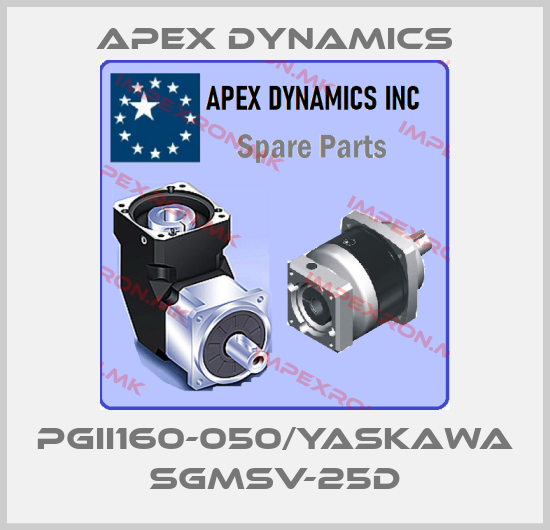 Apex Dynamics-PGII160-050/YASKAWA SGMSV-25Dprice