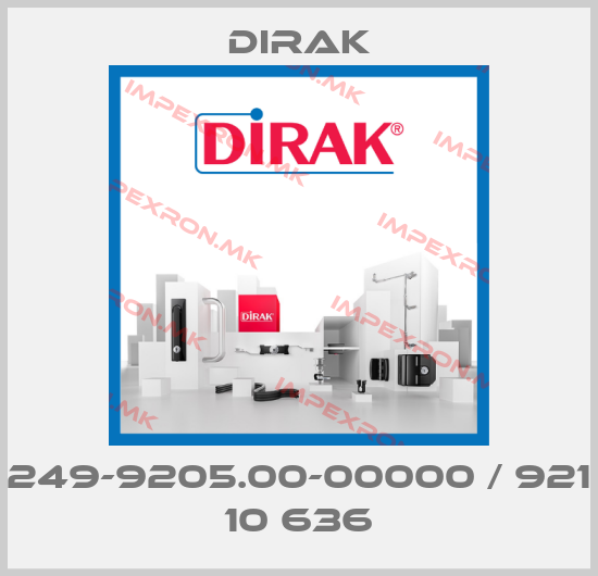 Dirak-249-9205.00-00000 / 921 10 636price