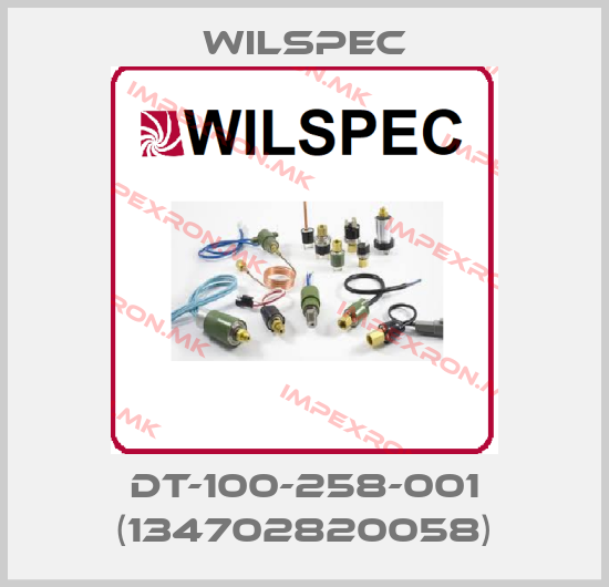 Wilspec-DT-100-258-001 (134702820058)price