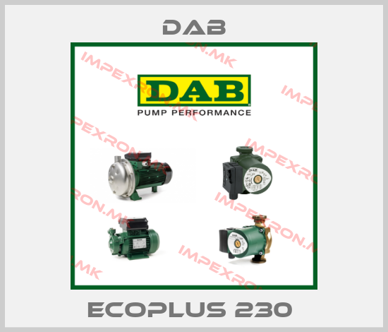DAB-ECOPLUS 230 price