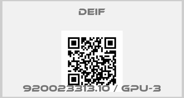 Deif-920023313.10 / GPU-3price