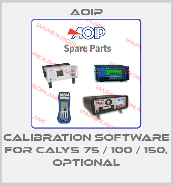 Aoip-Calibration software for CALYS 75 / 100 / 150, optionalprice