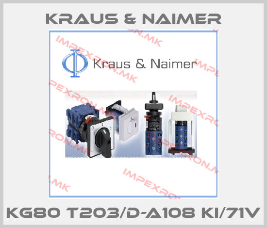 Kraus & Naimer-KG80 T203/D-A108 KI/71Vprice