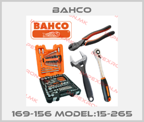 Bahco-169-156 MODEL:15-265price