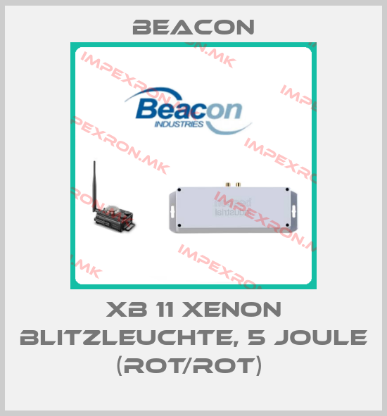 Beacon-XB 11 Xenon Blitzleuchte, 5 Joule (rot/rot) price
