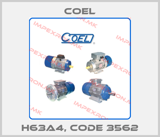 Coel-H63A4, Code 3562price