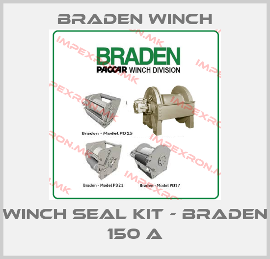 Braden Winch-WINCH SEAL KIT - BRADEN 150 Aprice