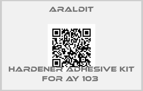 Araldit-Hardener adhesive kit for AY 103 price
