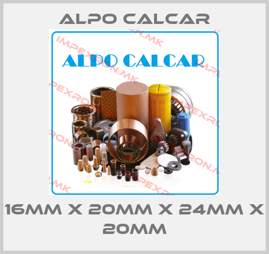 Alpo Calcar-16MM X 20MM X 24MM X 20MMprice