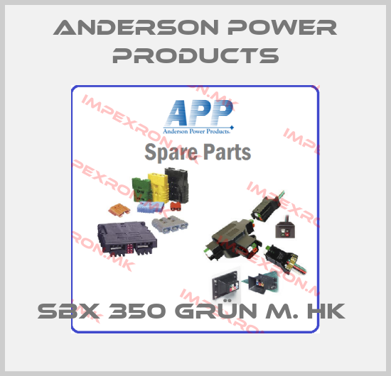 Anderson Power Products-SBX 350 grün m. HK price