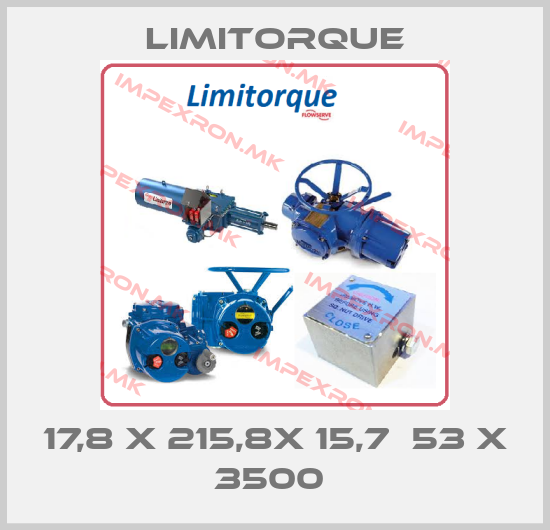 Limitorque-17,8 X 215,8X 15,7  53 X 3500 price