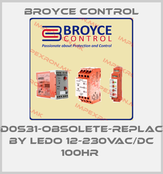 Broyce Control-83D0S31-obsolete-replaced by LEDO 12-230VAC/DC 100HR price
