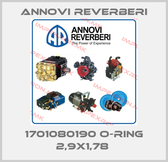 Annovi Reverberi-1701080190 O-RING 2,9X1,78 price
