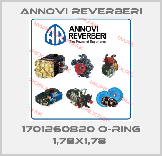 Annovi Reverberi-1701260820 O-RING 1,78X1,78 price