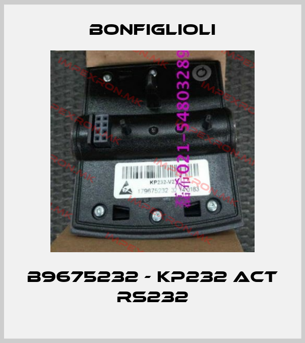 Bonfiglioli-B9675232 - KP232 ACT RS232price