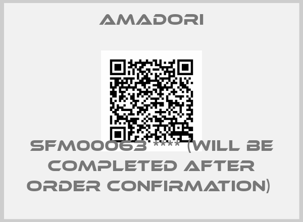 Amadori-SFM00063 **** (will be completed after order confirmation) price