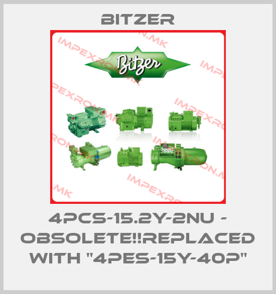 Bitzer-4PCS-15.2Y-2NU - Obsolete!!Replaced with "4PES-15Y-40P" price